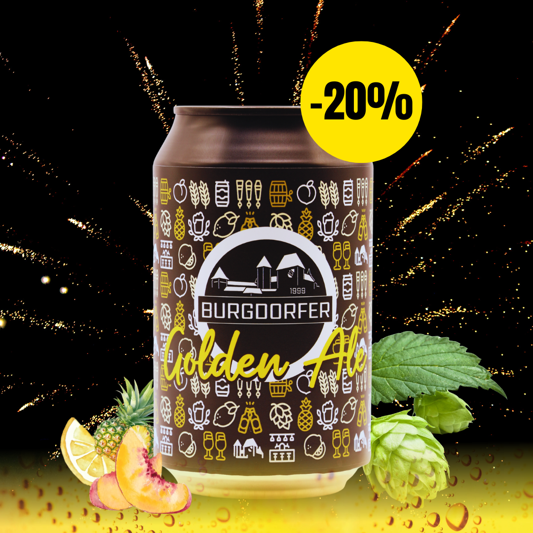 Burgdorfer Golden Ale Dose 33cl